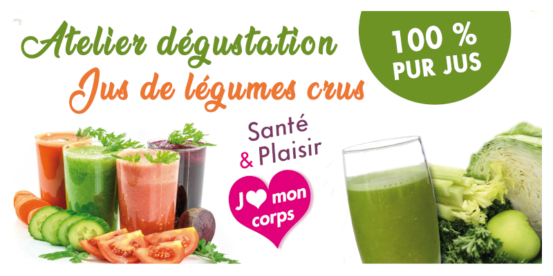 affiche salon jus de légumes